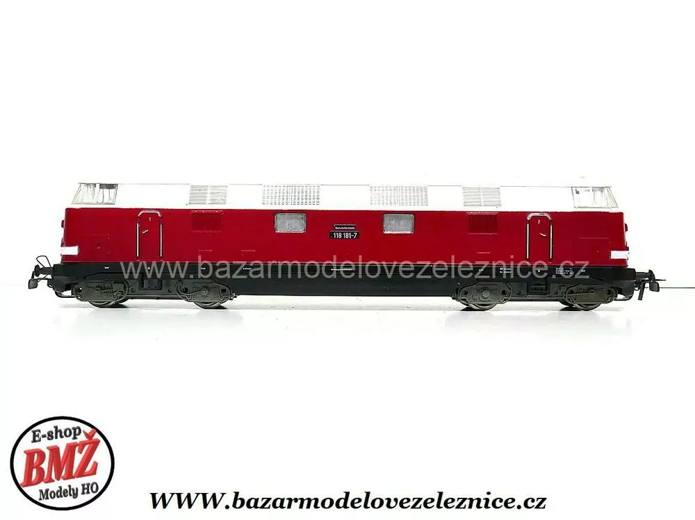 Piko DDR - DC - Dieselová lokomotiva BR 118 181 DR - HO