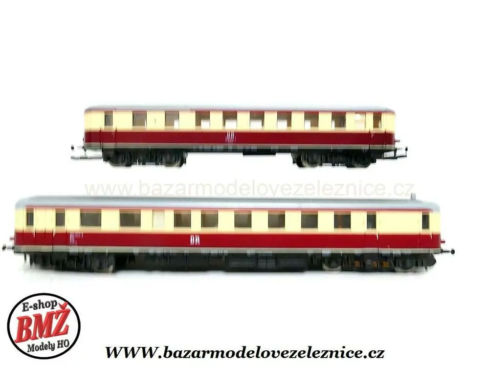 PIKO DDR - DC - Dieselová souprava BR 185 DR - HO