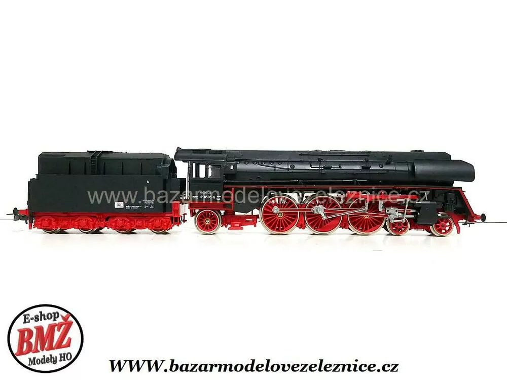 Piko DDR - DC - Parní lokomotiva BR 01 0505 DR  - HO