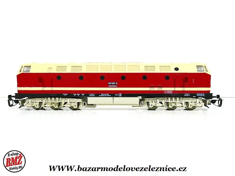 BTTB - Dieselová lokomotiva BR 119 120 DR - TT