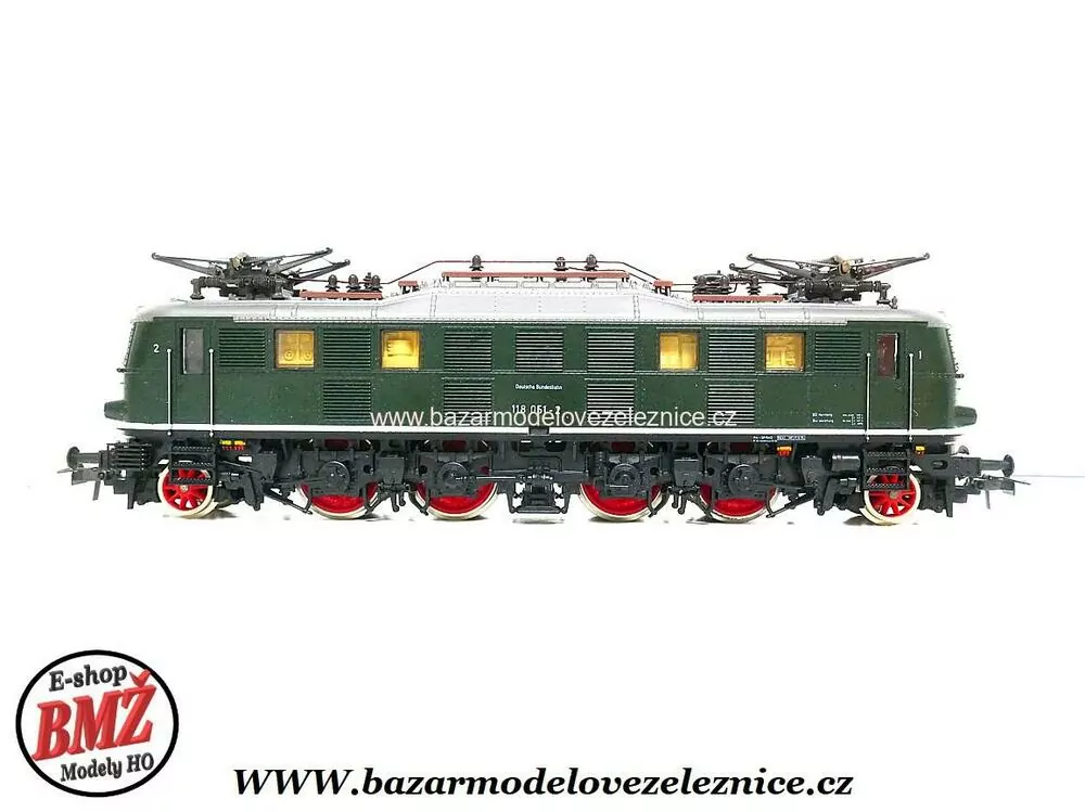 Roco - DC - Elektrická lokomotiva BR 118 051 DB - HO