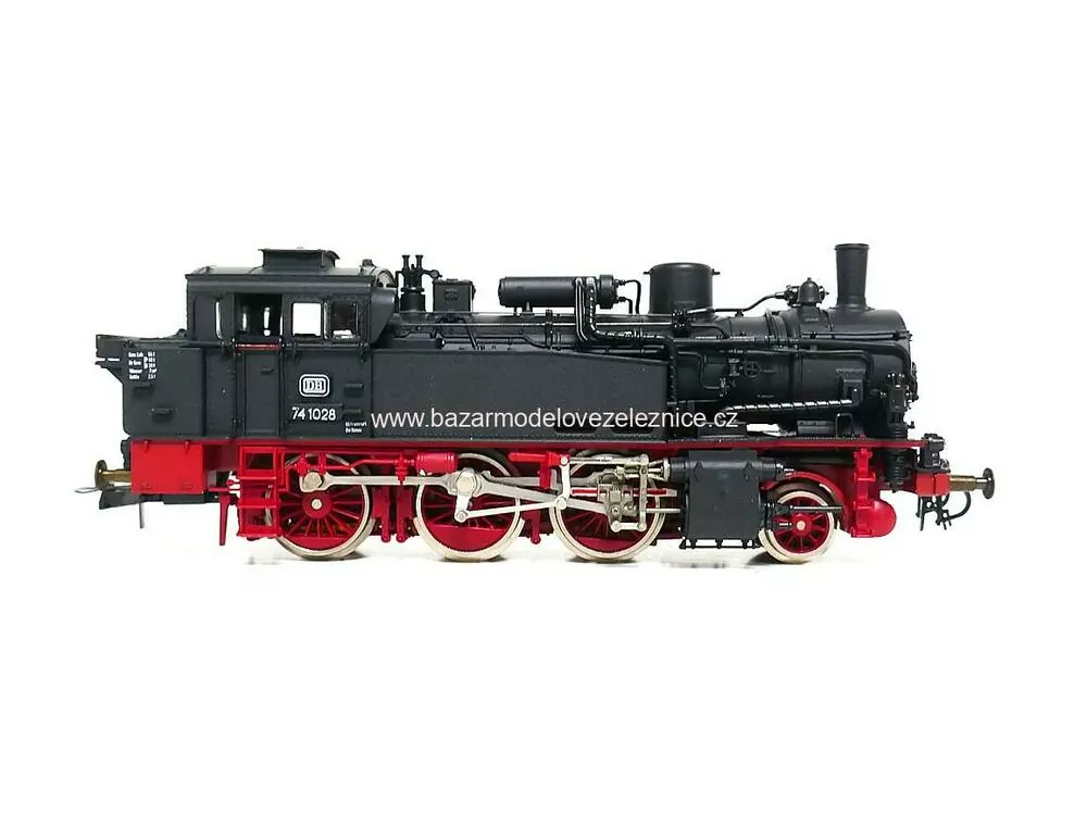 Roco - DC - Parní lokomotiva BR 74 1028 DB - HO
