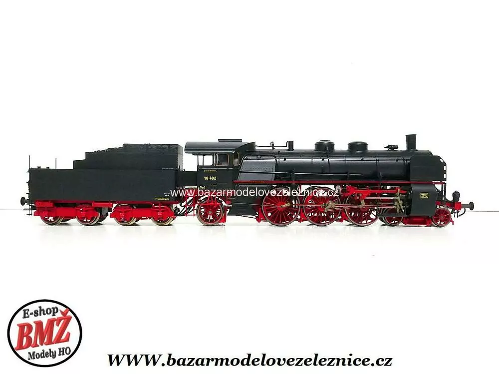 Roco -DCC + ZVUK -  Parní lokomotiva BR 18 402 DRG - HO