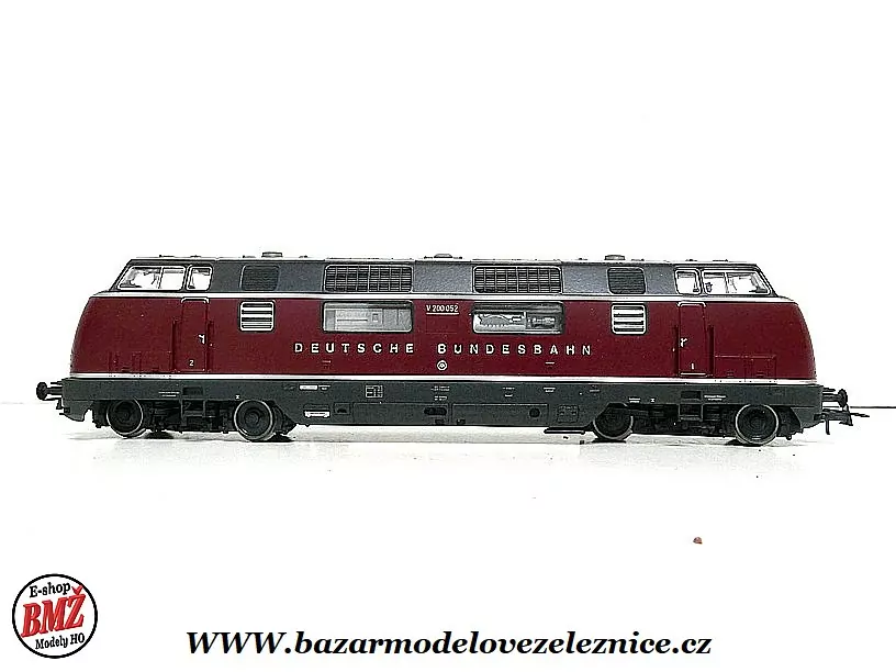 Roco. - DCC - Dieselová lokomotiva V 200 052 DB - HO