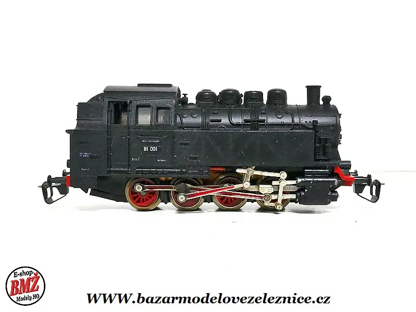 Zeuke - DC - Parní lokomotiva BR 81 001 DR - TT