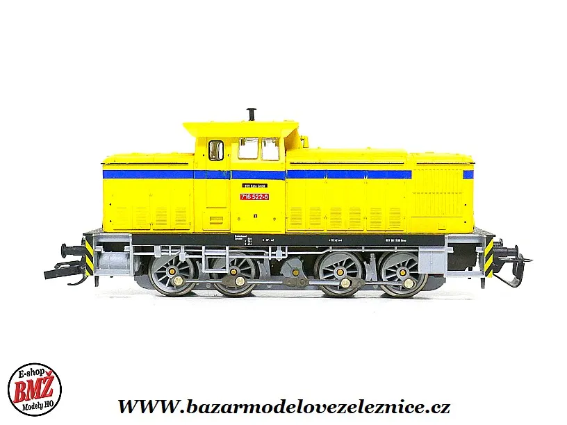 Tillig - DSS - Dieselová lokomotiva BR 716 522 BVO - TT