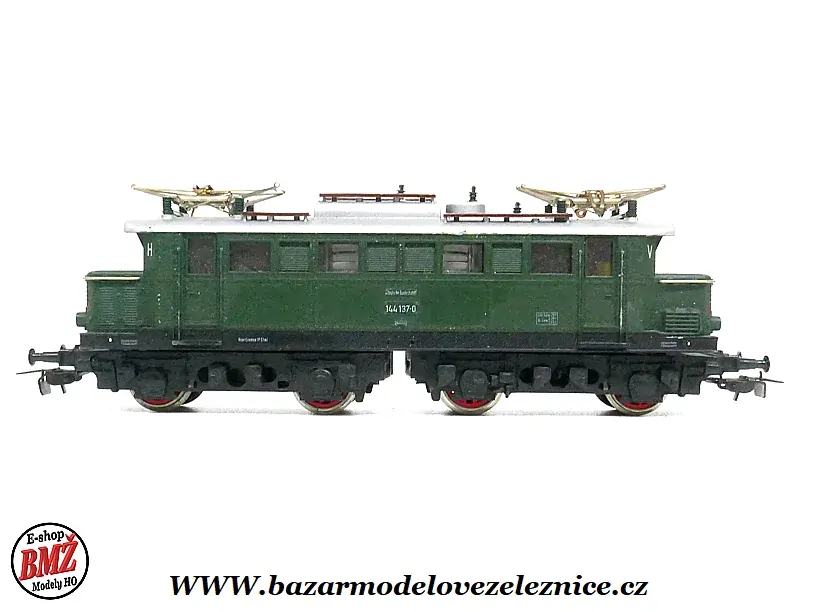 Piko DDR - DC - Elektrická lokomotiva E 144 137 DR - HO