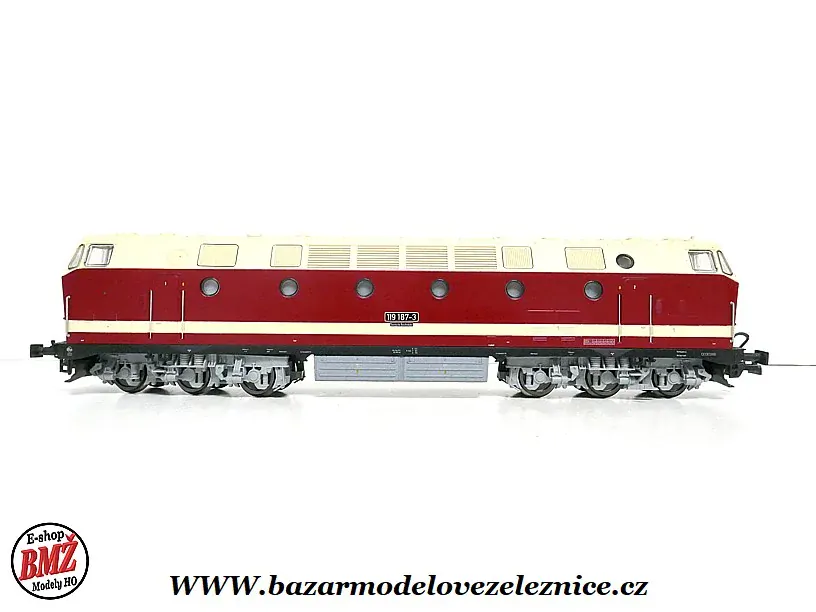 Nové Piko - DSS - Dieselová lokomotiva BR 119 187 DR - HO