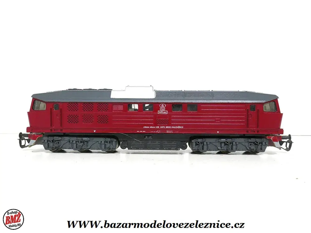 BTTB - Dieselová lokomotiva T 679 ČSD - TT