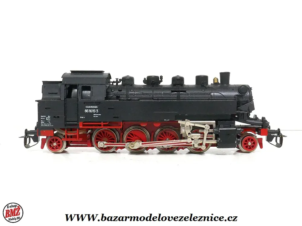 BTTB - Parní lokomotiva BR 86 1615 DR - TT