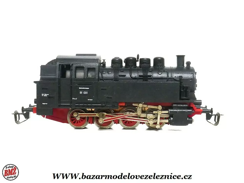 BTTB - Parní lokomotiva BR 81 004 DR - TT