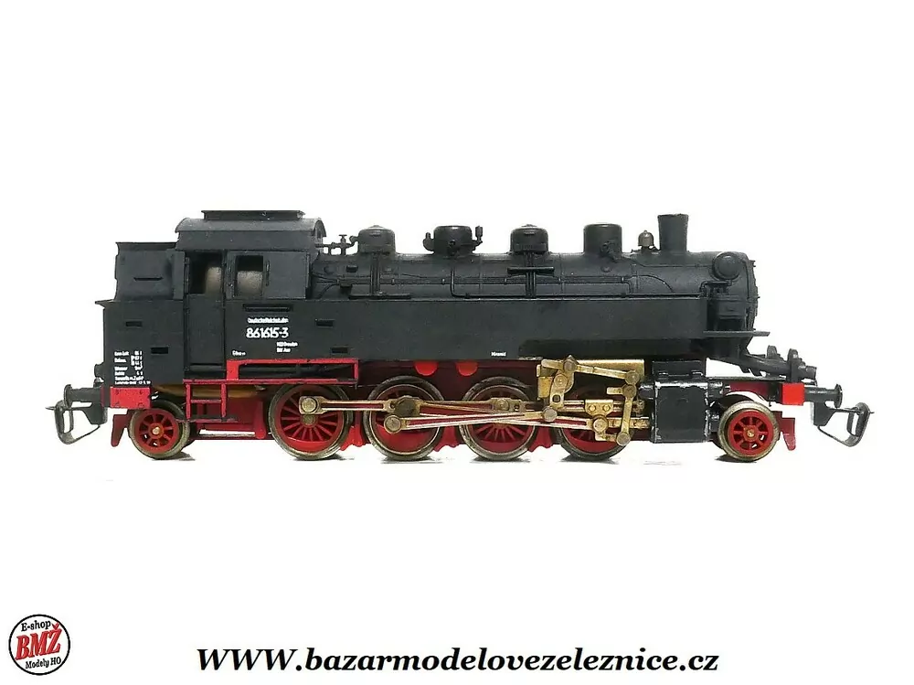 BTTB - Parní lokomotiva BR 86 1615 DR - TT