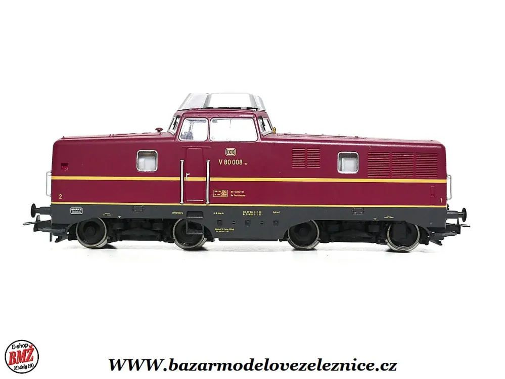 Roco - DCC - Dieselová lokomotiva V 80 008 DR - HO