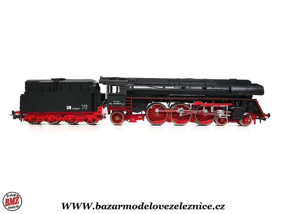 Piko DDR - DCC + KOUŘ - Parní lokomotiva BR 01 0505 DR - HO