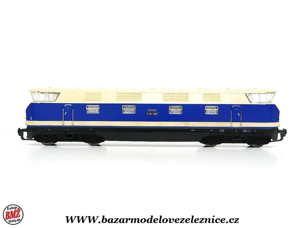 PIKO DDR - DC - Dieselová lokomotiva V 180 059 DR - HO