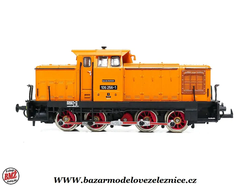 Piko DDR - DC - Dieselová lokomotiva BR 106 256 DR - HO