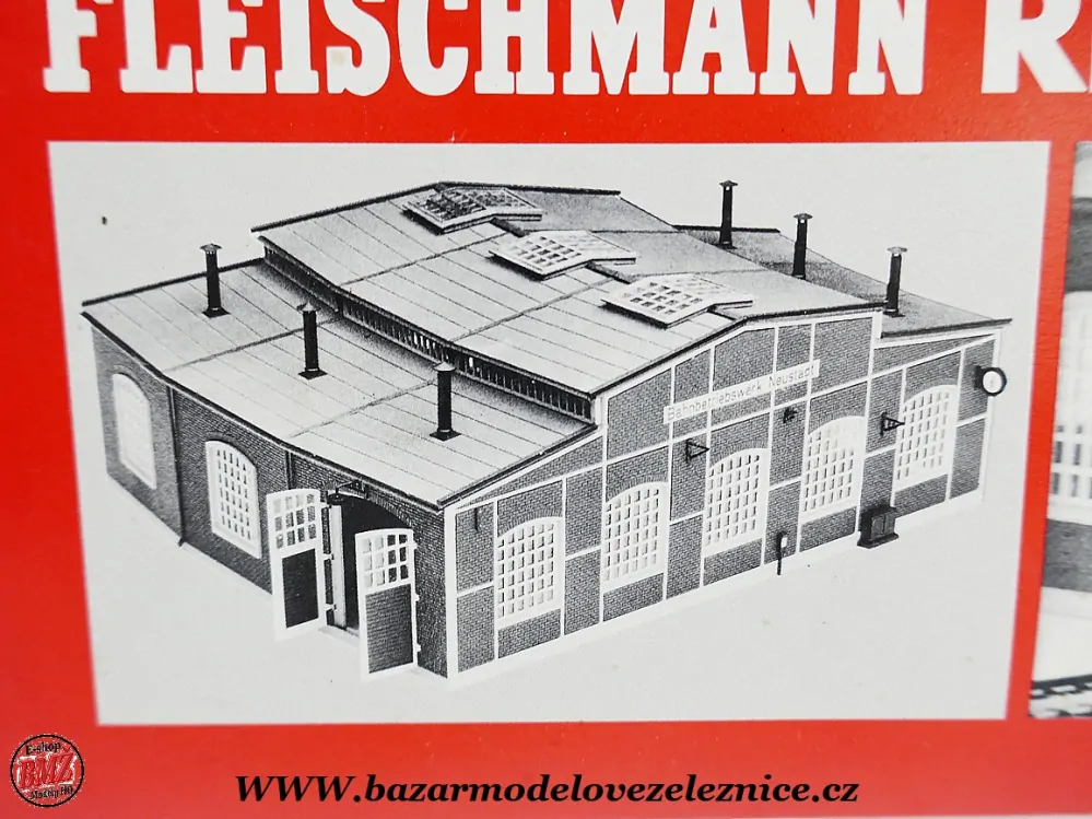 Fleischmann - Kruhová rotunda 3 stání - HO
