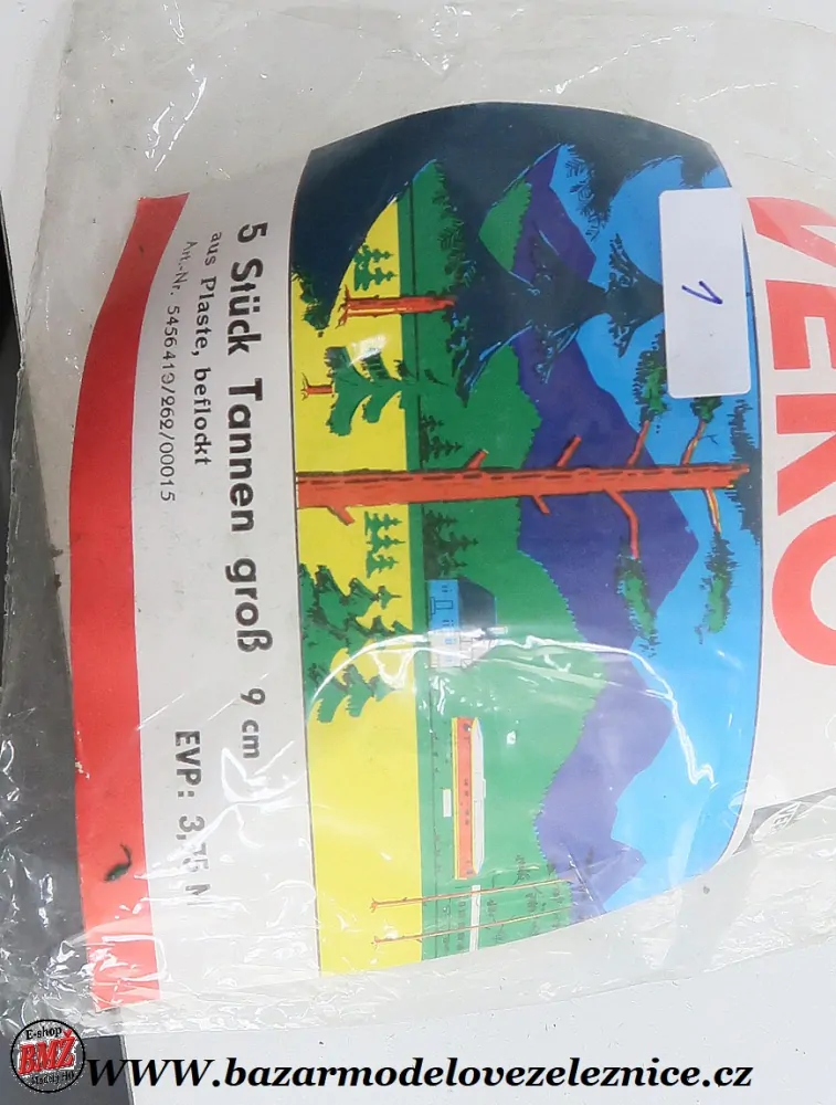 Vero - Smrky - 5 ks  9 cm - HO - TT