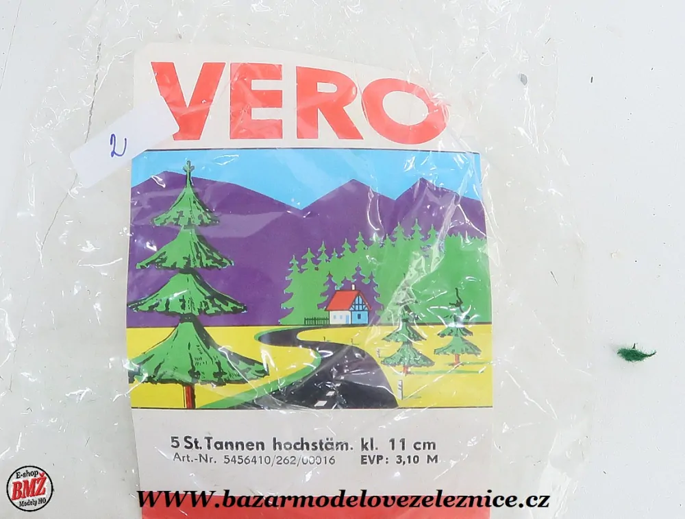 Vero - Smrky - 5 ks 11 cm - HO - TT