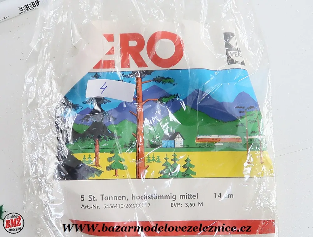 Vero - Smrky - 5 ks  14 cm - HO - TT