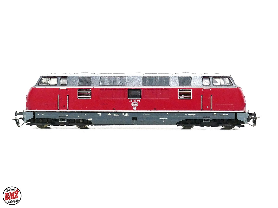 BTTB - Dieselová lokomotiva V 221 139 DB- TT