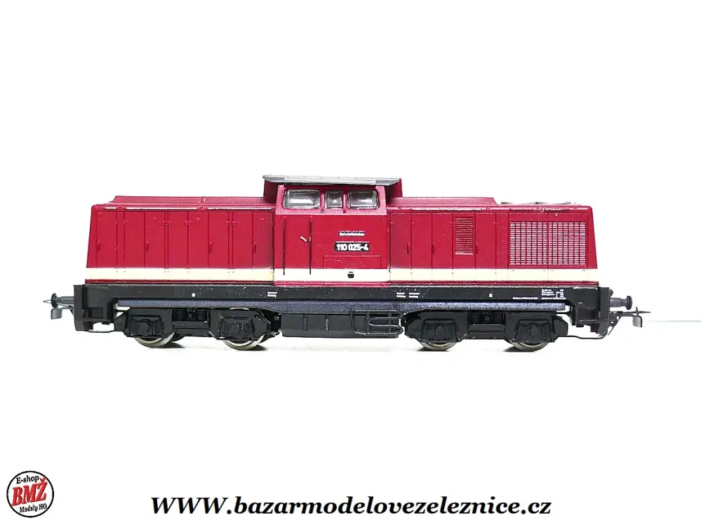 PIKO DDR - DC - Dieselová lokomotiva BR 110 025 DR - HO