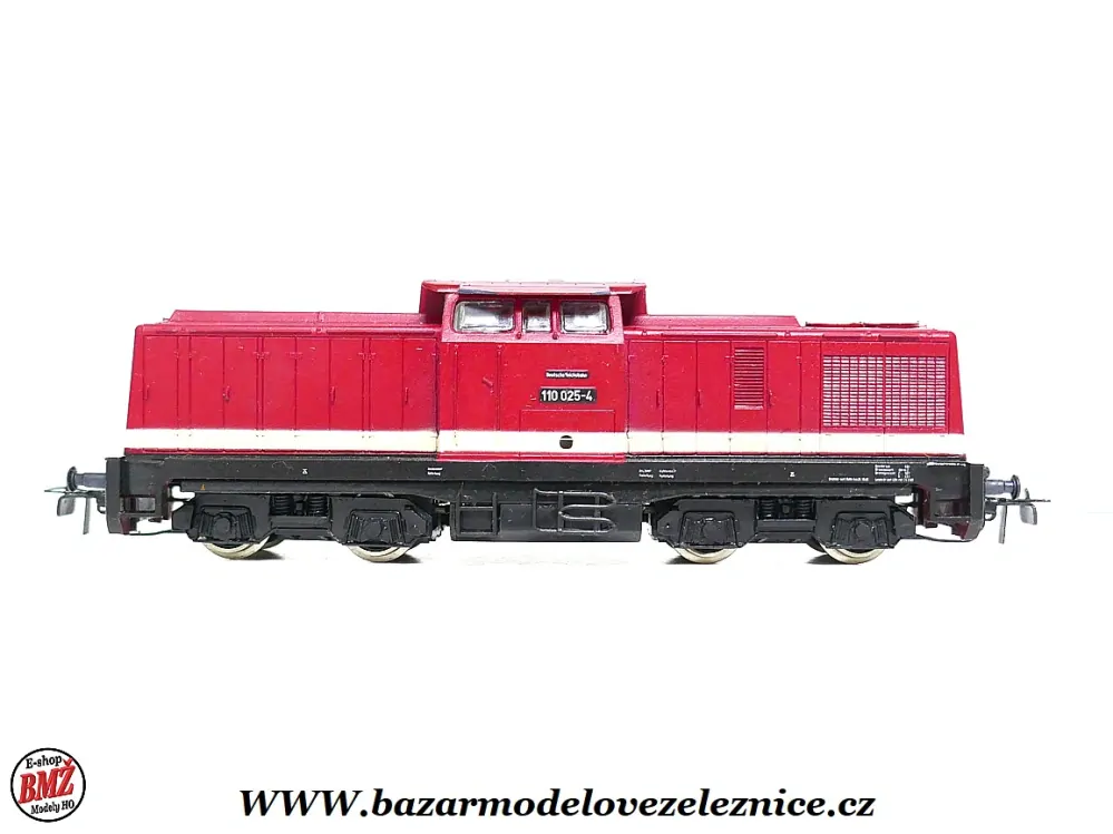 PIKO DDR - DC - Dieselová lokomotiva BR 110 025 DR - HO