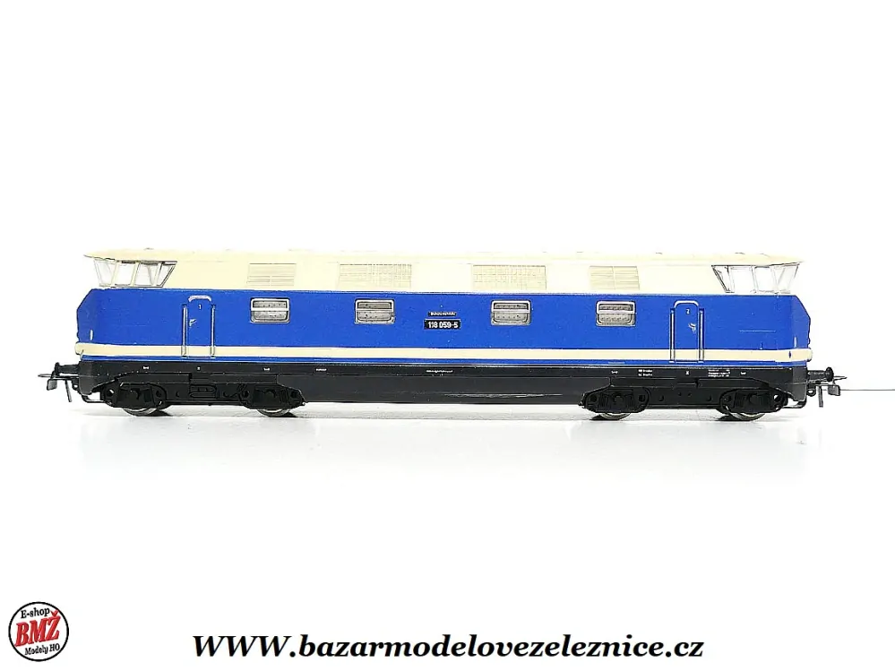 Piko DDR - DC - Dieselová lokomotiva BR 118 059 DR - HO