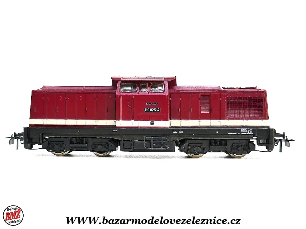 PIKO DDR - DC - Dieselová lokomotiva BR 110 025 DR - HO