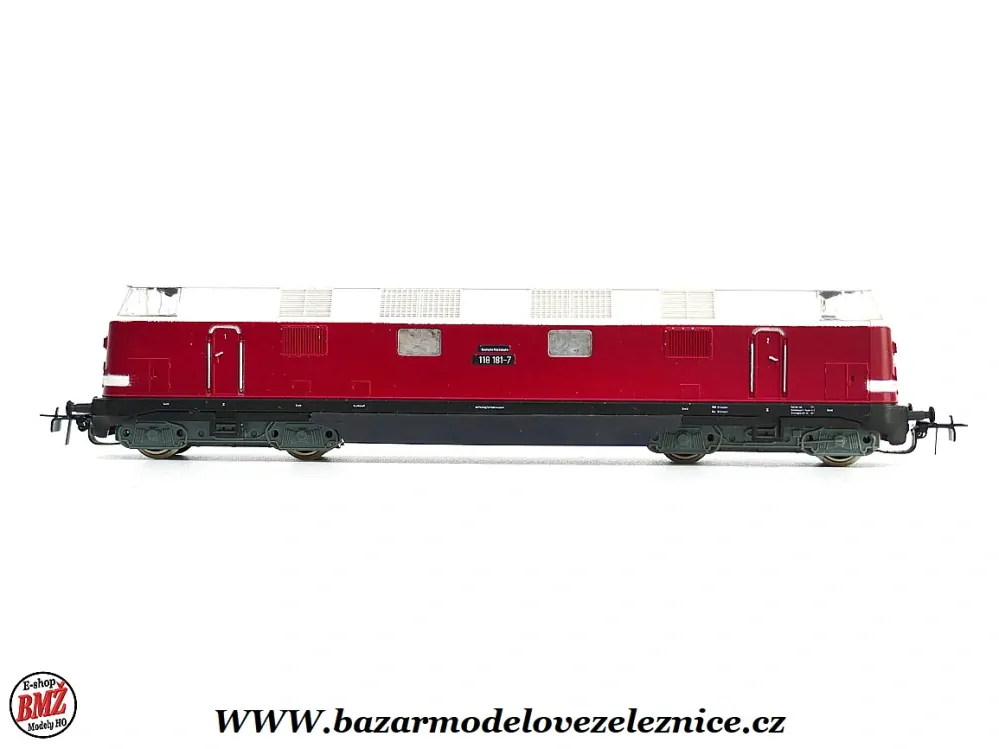 PIKO DDR - DC  - Dieselová lokomotiva BR 118 181  DR - HO