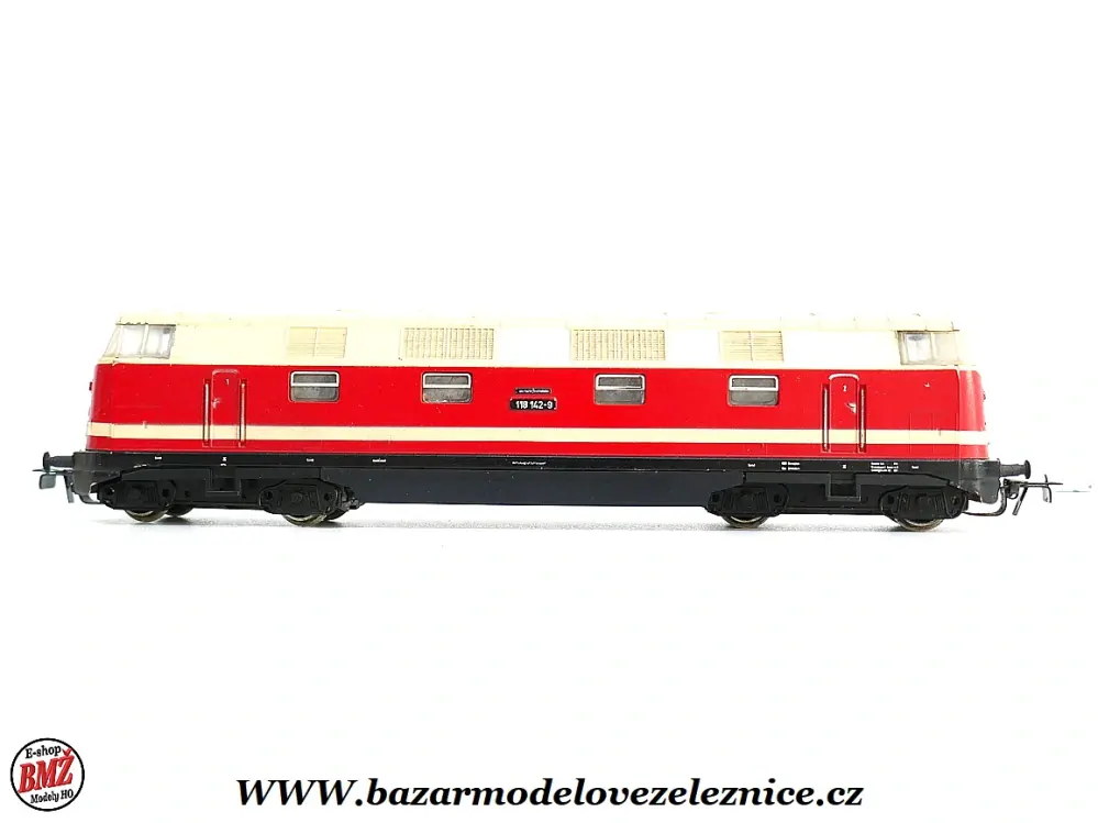 PIKO DDR - DC - Dieselová lokomotiva BR 118 142 DR - HO