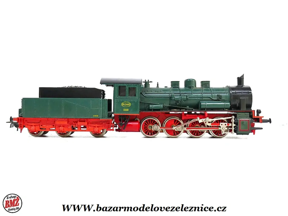 Piko DDR - DC - Parní lokomotiva BR 55 SNCB - HO