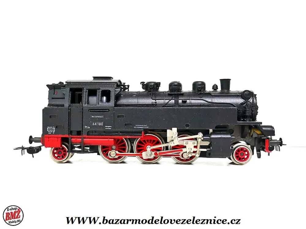 Piko DDR - DC - Parní lokomotiva BR 64 180 DR - HO