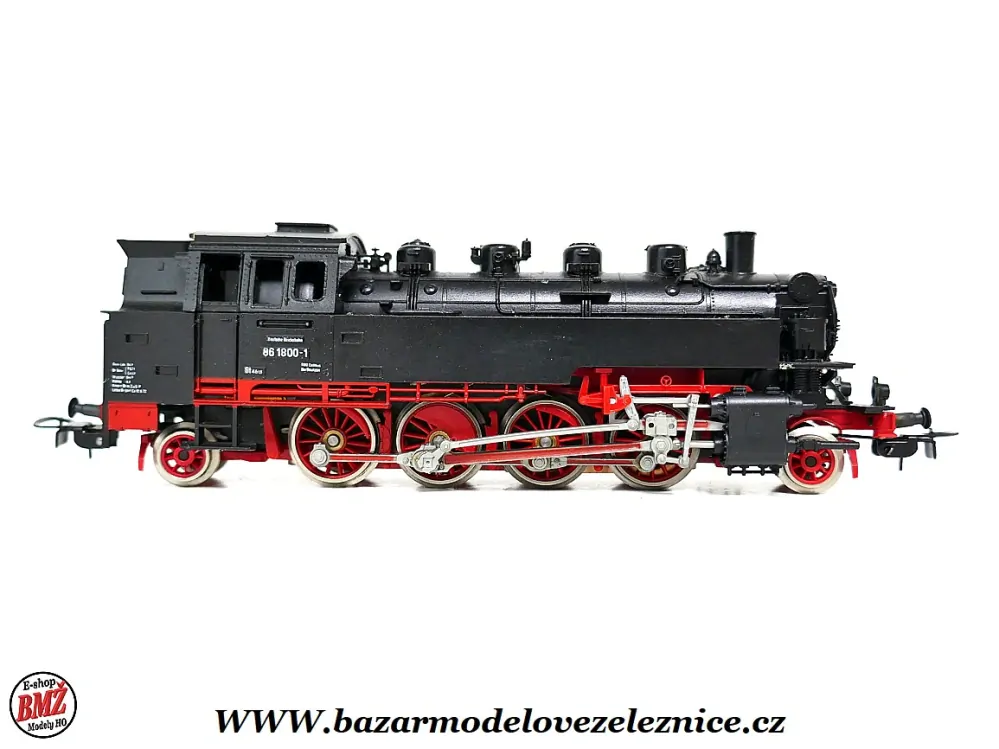Piko DDR - DC - Parní lokomotiva BR 86 1800 DR - HO