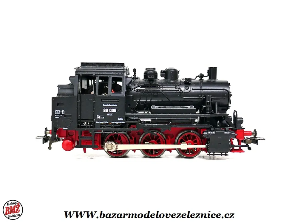 Fleischmann  - DC - Parní lokomotiva BR 89 006 DR - HO