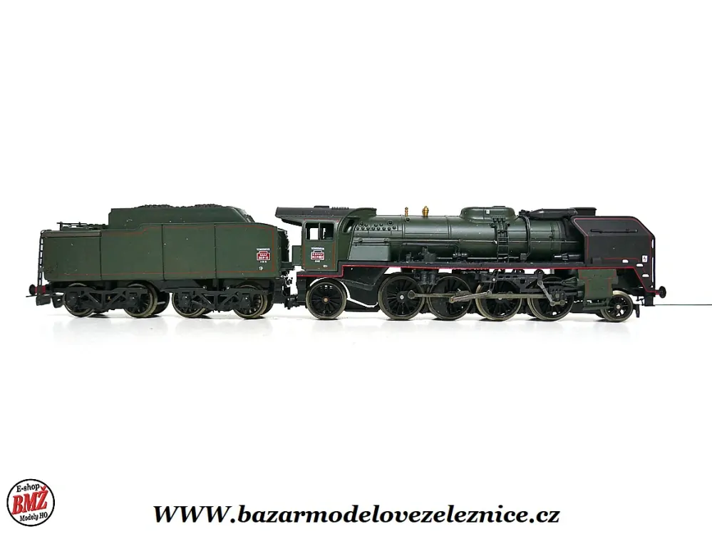Jouef - DC - Parní lokomotiva Serie 141.P.102 SNCF - HO