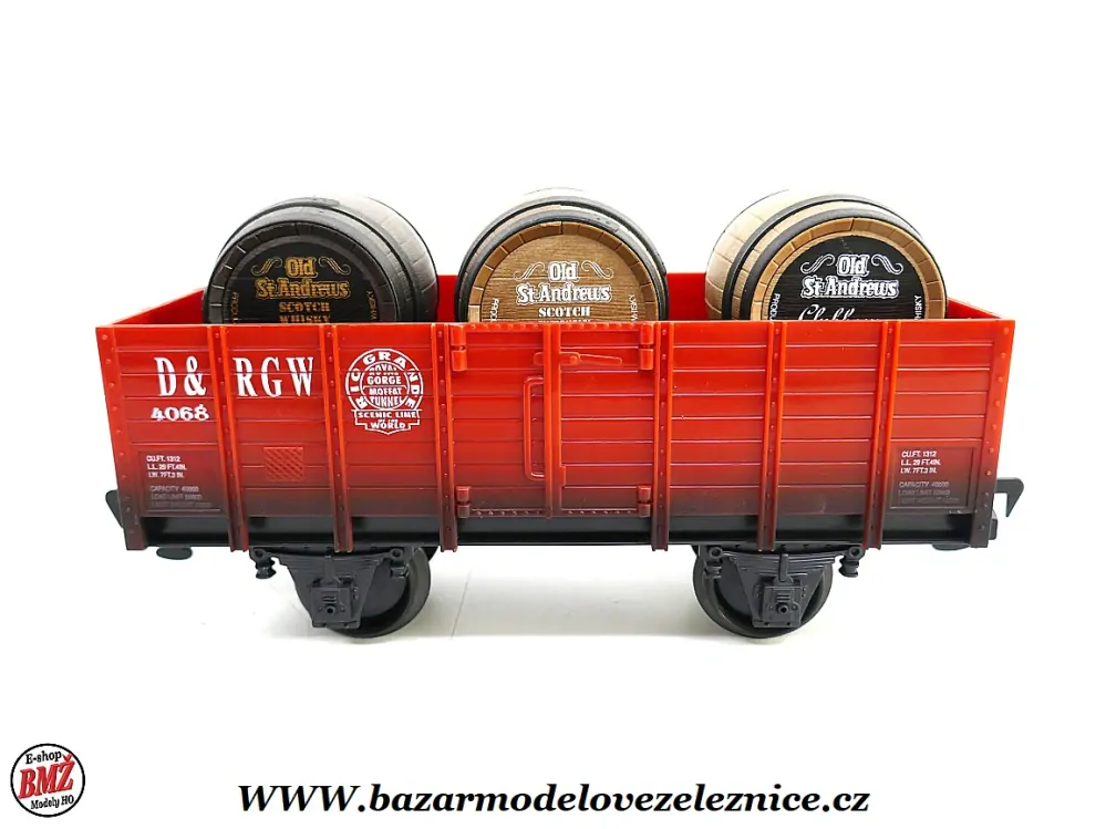 ? - Nákladní vůz s sudama Whisky - G