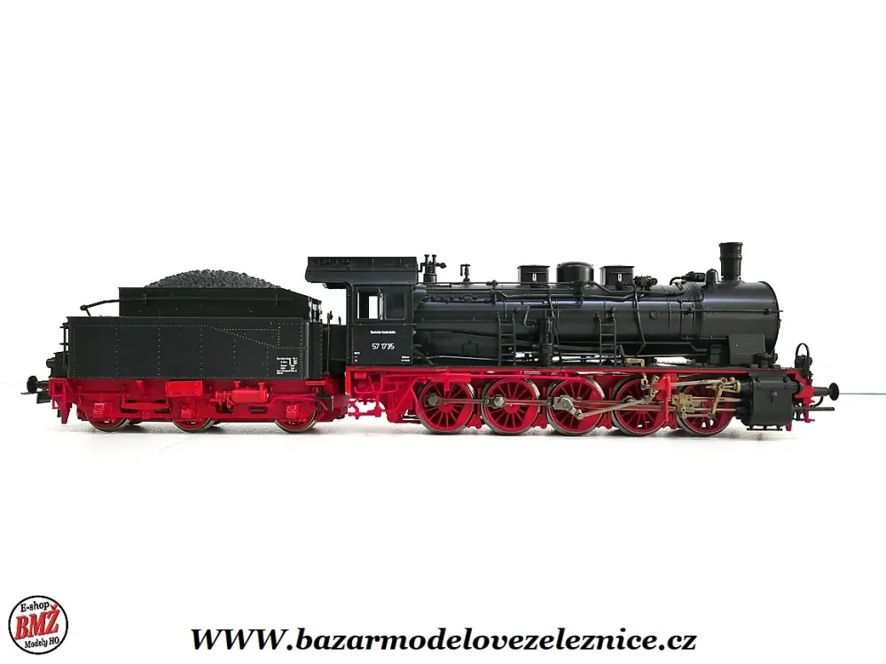Roco -DSS -  Parní lokomotiva BR 57 1735DR - HO