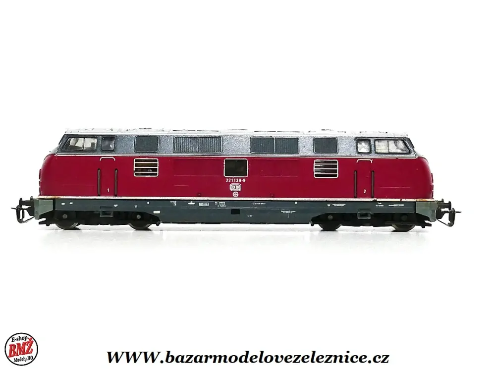 BTTB - Dieselová lokomotiva V 221 139 DB- TT