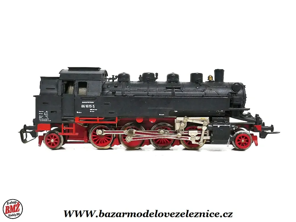 BTTB - Parní lokomotiva BR 86 1615 DR - TT