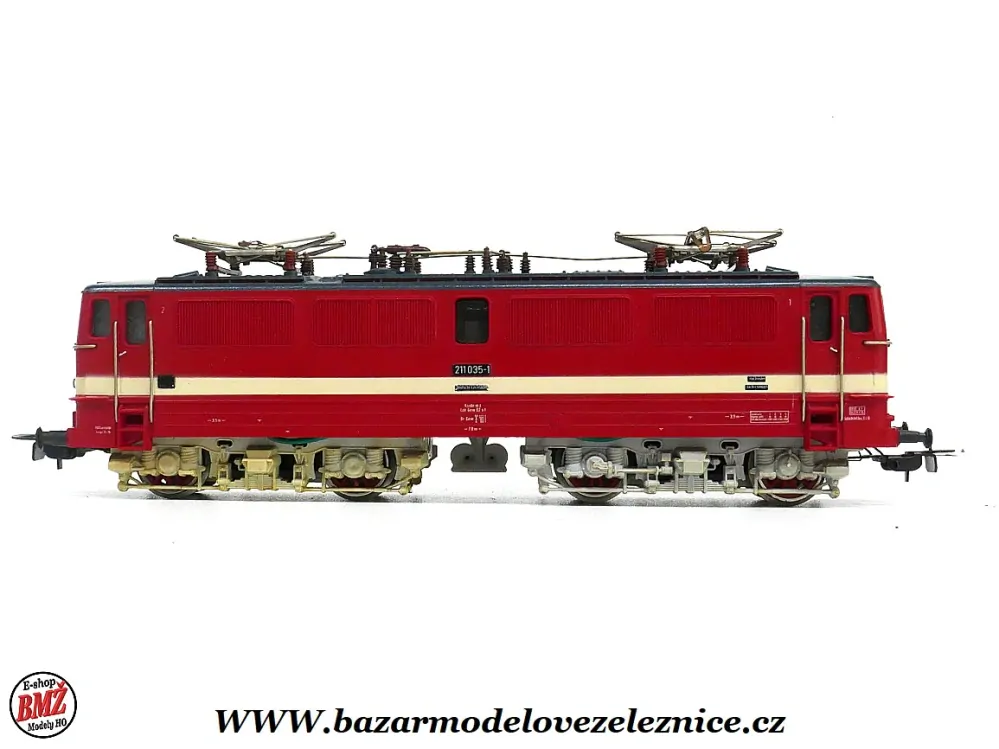Piko DDR - DC - Elektrická lokomotiva E 211 035 DR - HO