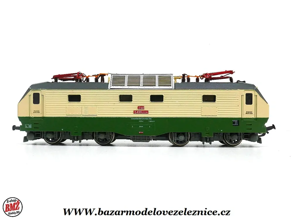 Piko DDR - DC - Elektrická lokomotiva E 499 ČSD - HO