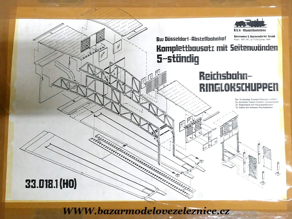 Bochmann & Kochendörfer - Kruhová remíza 10 místná - HO