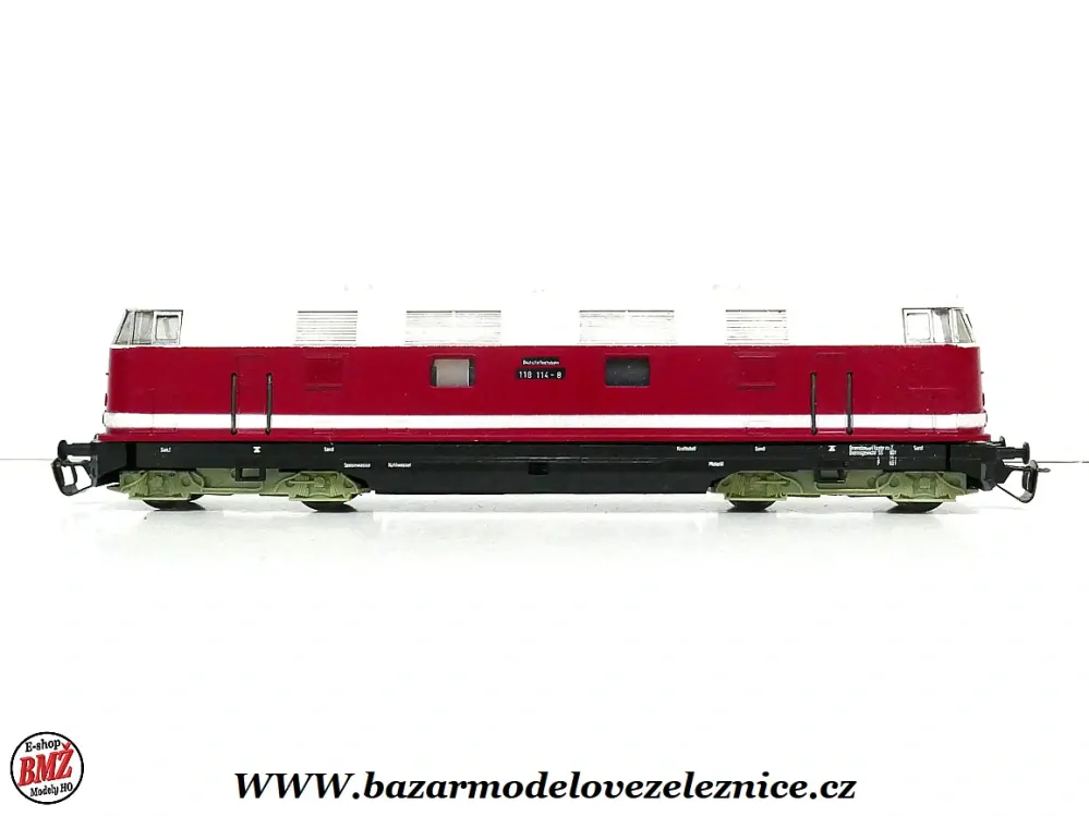 BTTB - Dieselová lokomotiva BR 118 114 DR- TT
