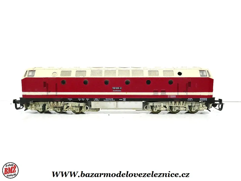 BTTB - Dieselová lokomotiva BR 119 120 DR - TT
