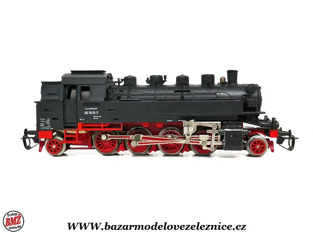 BTTB - Parní lokomotiva BR 86 1615 DR - TT