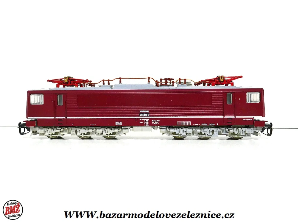 BTTB - Elektrická lokomotiva BR 250 DR- TT