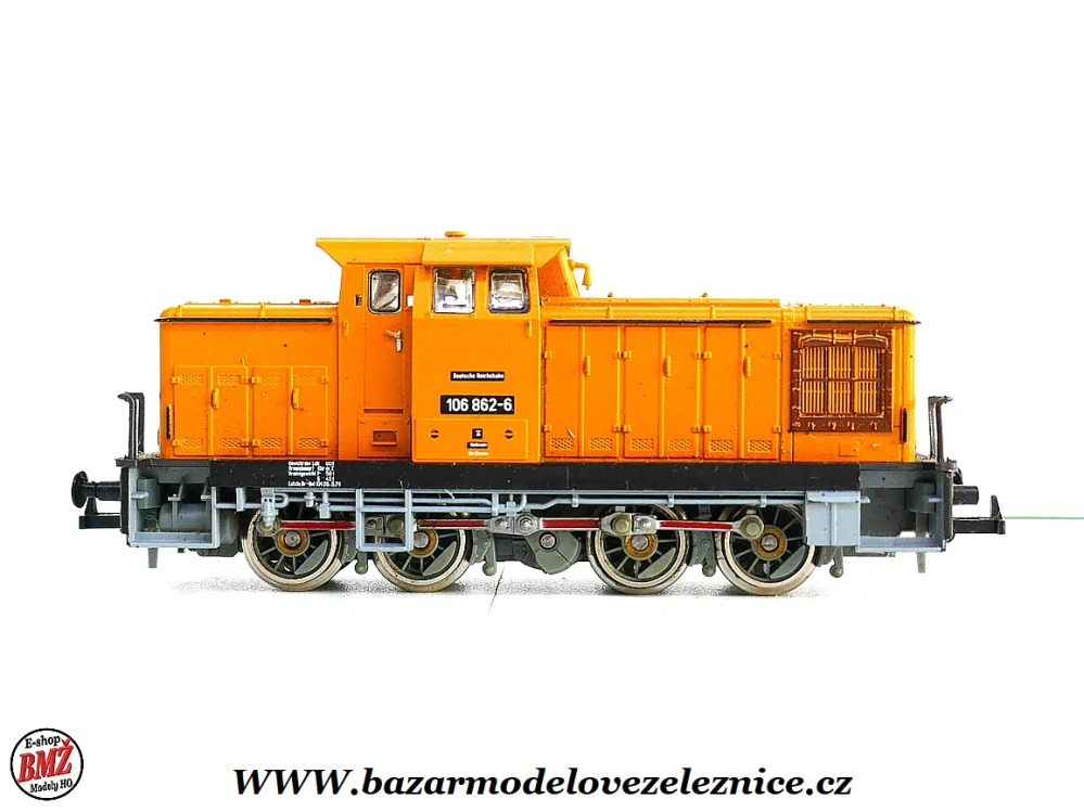 Piko DDR - DC - Dieselová lokomotiva BR 106 256 DR - HO