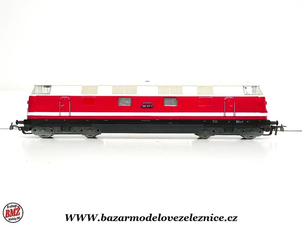 Piko DDR - DC - Dieselová lokomotiva BR 118 117 DR - HO
