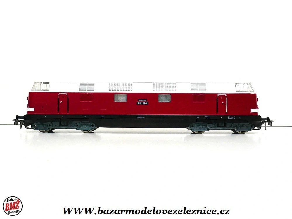 Piko DDR - DC - Dieselová lokomotiva BR 118 181 DR - HO
